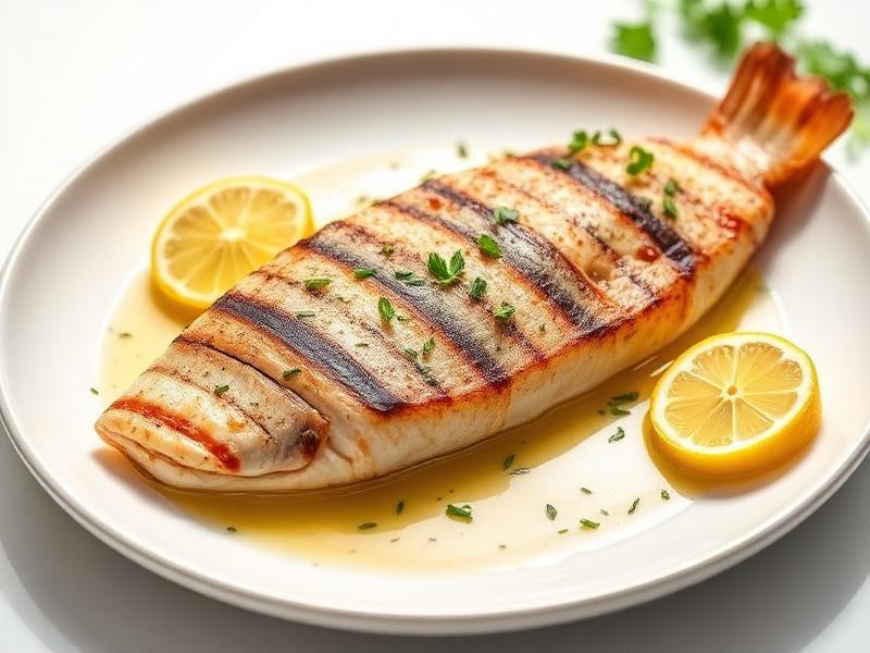 Filé de Peixe ao Molho de Limão
