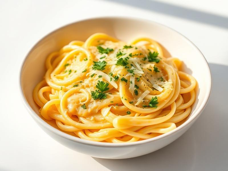 Macarrão Cremoso com Queijo