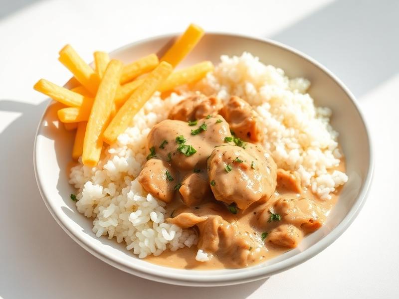 Strogonoff de Frango
