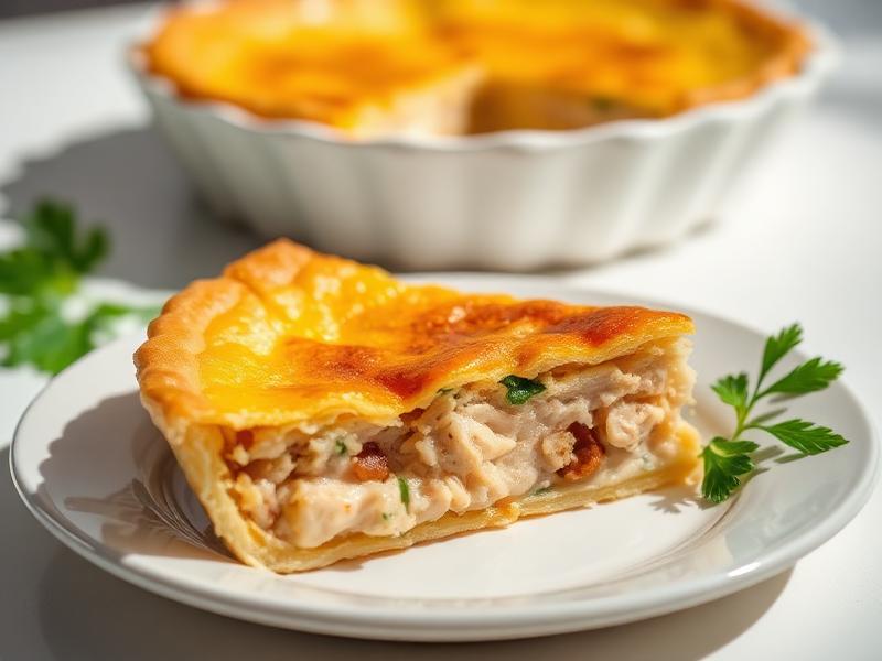 Torta de Frango de Liquidificador